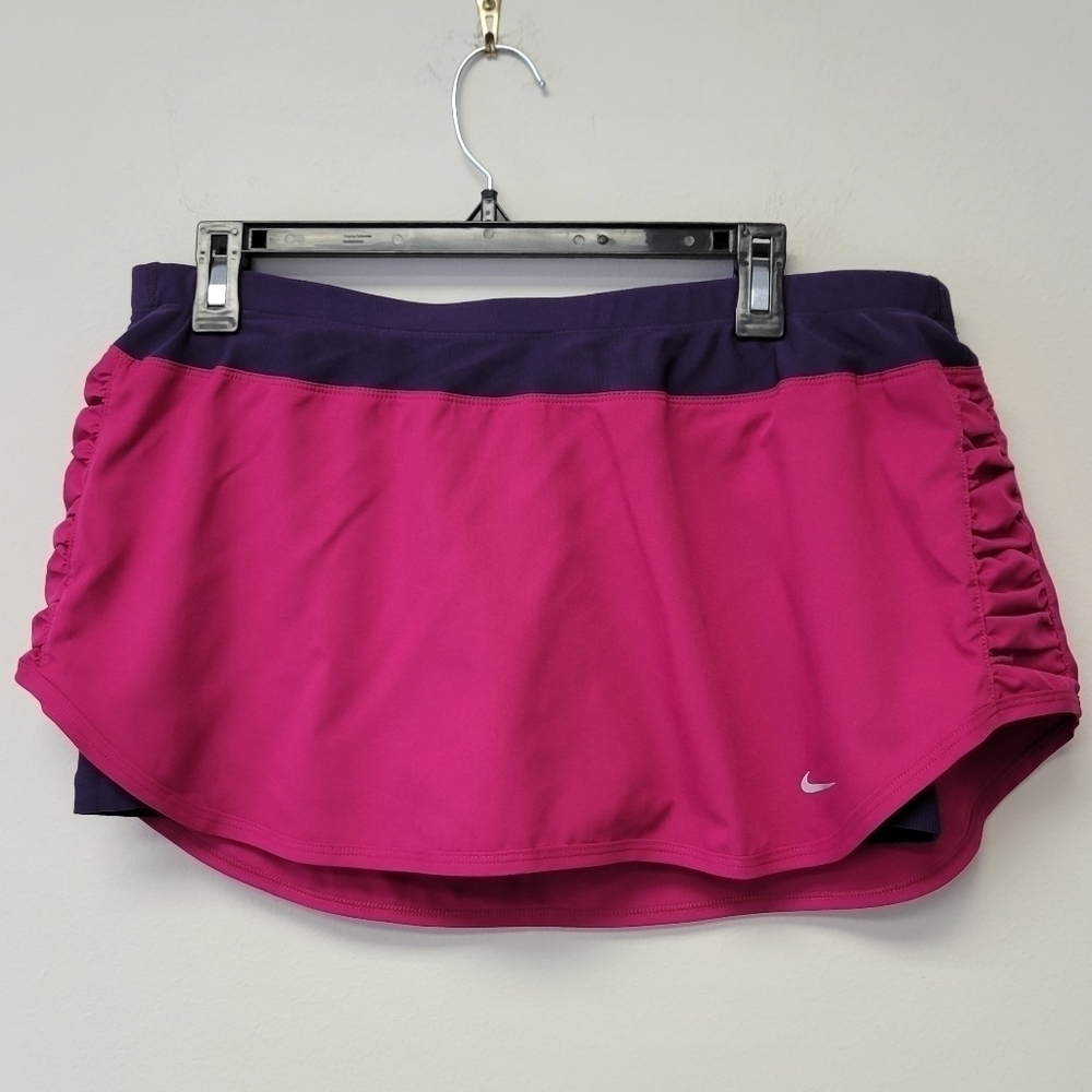 Nike Dri-fit Running Skort Pink Purple XL - Picture 12 of 12